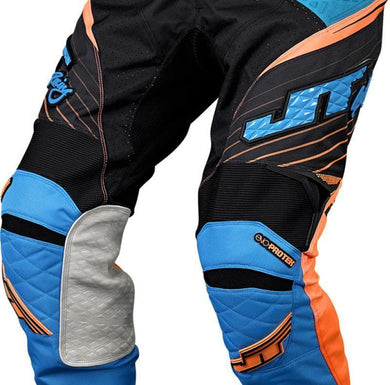Protek Subframe Pants Blue-Orange-Cyan Riding Pant Trusport 28 