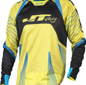 Protek Subframe Jersey Neon-Black-Chartreuse Riding Jersey JT Racing New Zealand M 