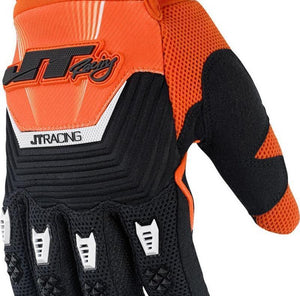 Throttle Glove Black/Orange Gloves Trusport XS 