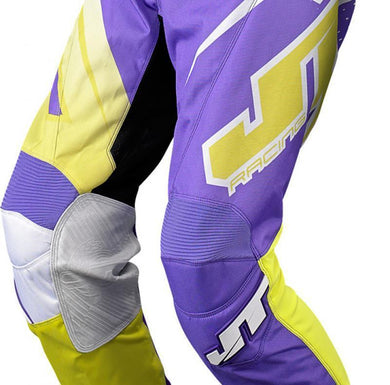Youth Voltage Pants Purple/Yellow Youth Riding Pant Trusport 24 
