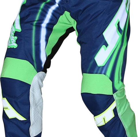 Flex Flow Pants Blue-Green-White