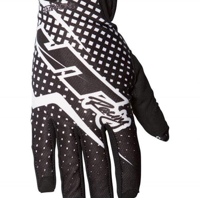 Pro-Fit Glove Black/White Gloves JT Racing New Zealand XS 