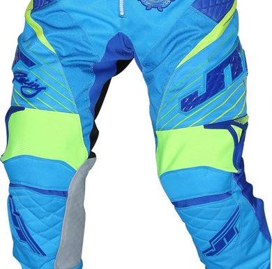 Protek Subframe Pants Cyan-Blue-Yellow Riding Pant Trusport 30 