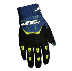 Throttle Glove Navy/Black/Chartreuse Gloves Trusport XS 